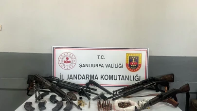 Şanlıurfa'da 6 adrese operasyon: Adeta cephanelik!
