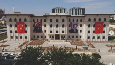 Haliliye Hükümet Konağı açılış aşamasında