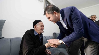 Bakan Kurum: "Her ev huzura kavuşana kadar yanınızda olacağız"