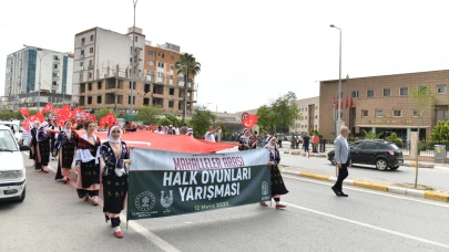 Halk Oyunları Yarışması Şanlıurfa’da Renkli Görüntülerle Başladı