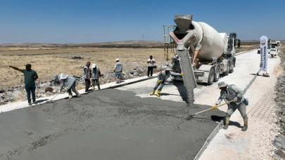 Şanlıurfa Kırsalda 520 Km Sathi Asfalt Yapıldı