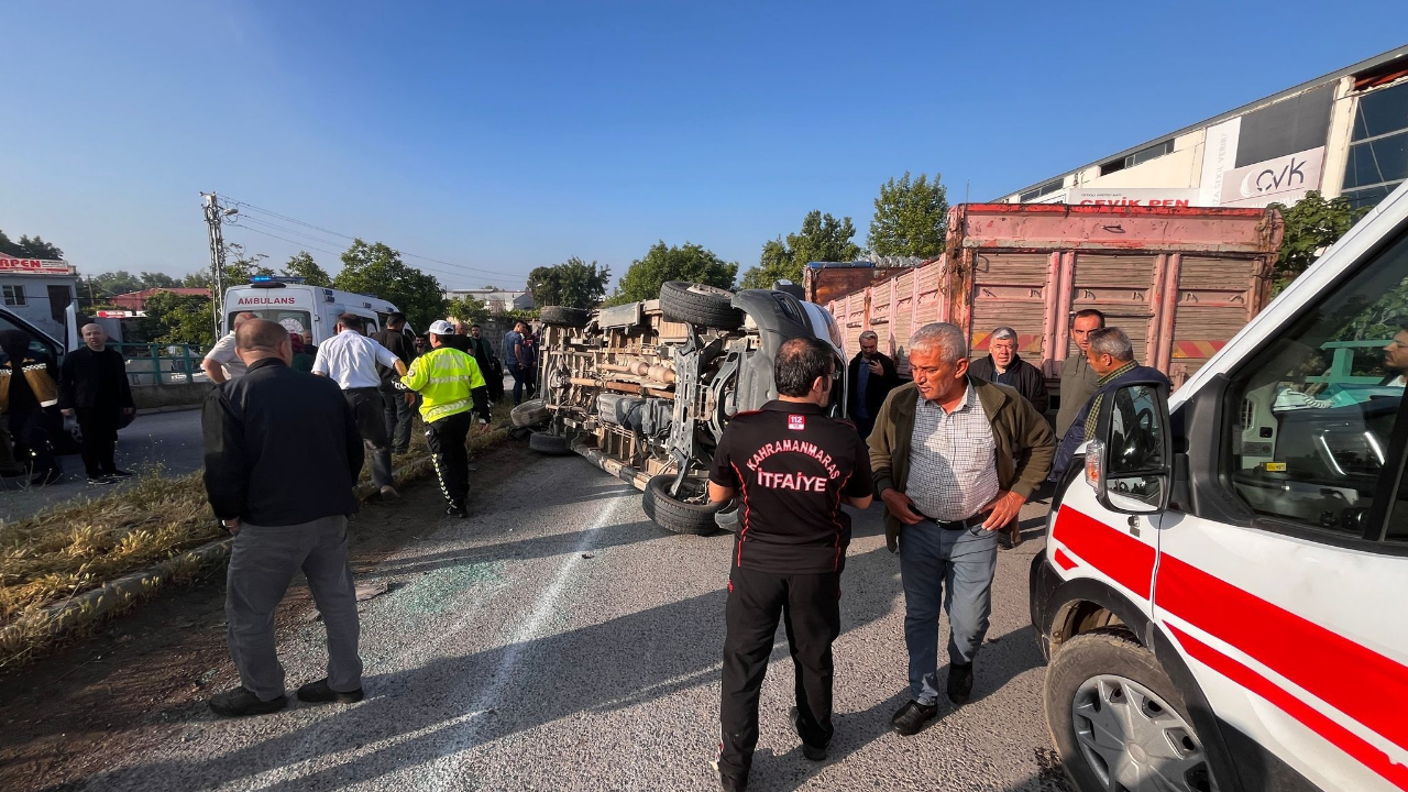 Kahramanmaraş’ta Feci Kaza: 12 Yaralı