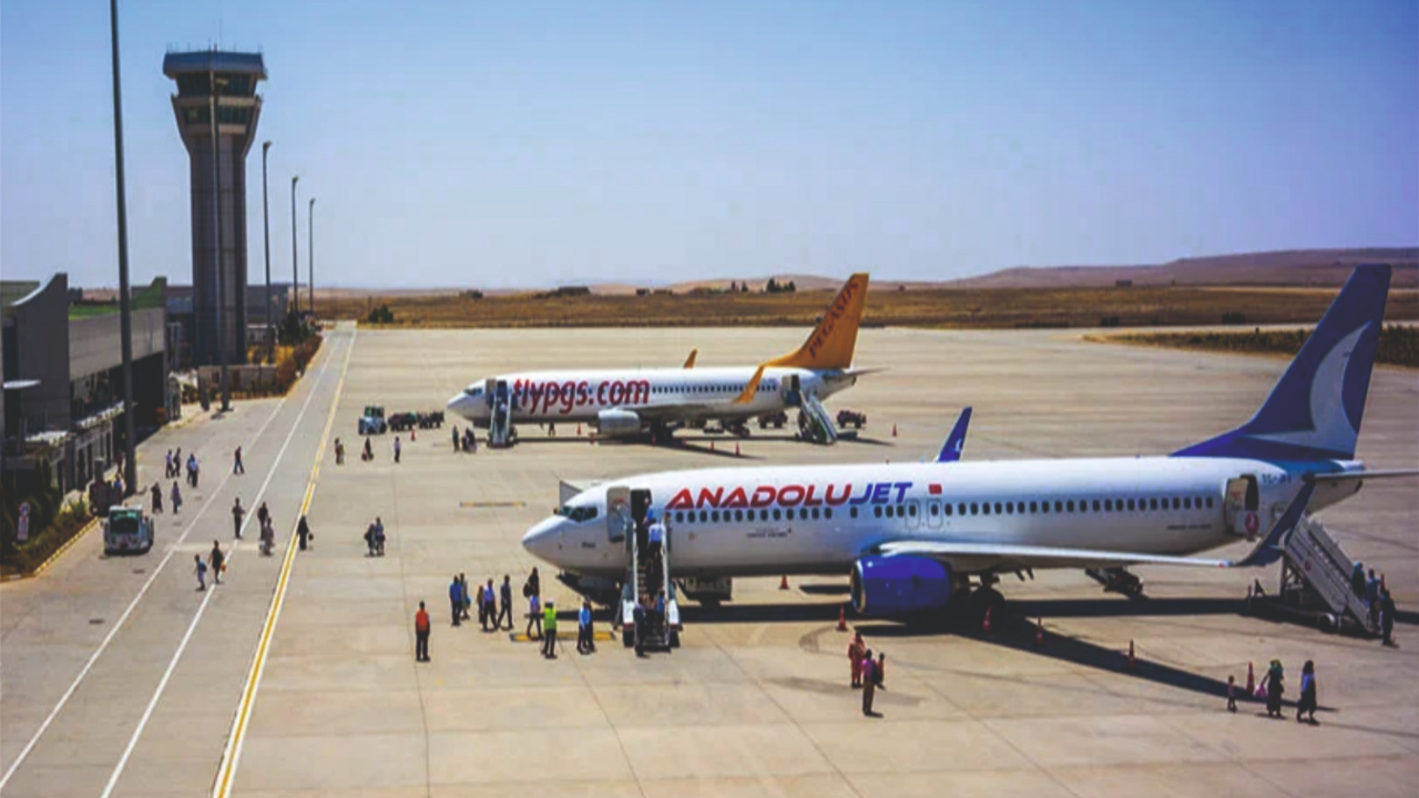 Şanlıurfa'nın bir aylık yolcu sayıları açıklandı