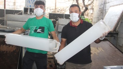 Günlük 100 Ton Buz Üretimiyle Şanlıurfa’da Sezon Açıldı