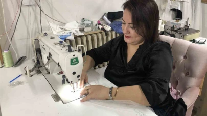 Üniversite okuyup edindiği mesleğini bırakıp gelinlikçi oldu