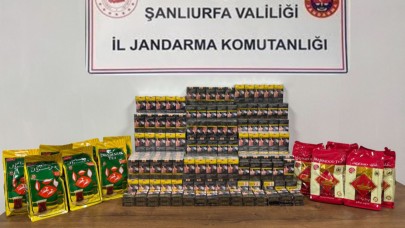 Şanlıurfa’da Kaçak Tütün ve Çaya Büyük Operasyon