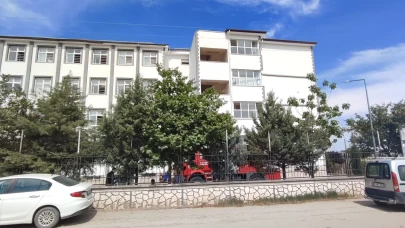 Adıyaman’da Okul Yangını