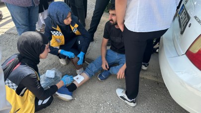 Adıyaman'da motosiklet kazası