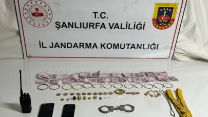 Şanlıurfa'da Altın Dolandırıcıları Jandarmadan Kaçamadı!