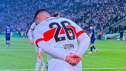 Böyle olur Urfalının Berlin'de gol sevinci