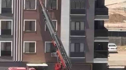 Dairede çıkan yangın söndürüldü