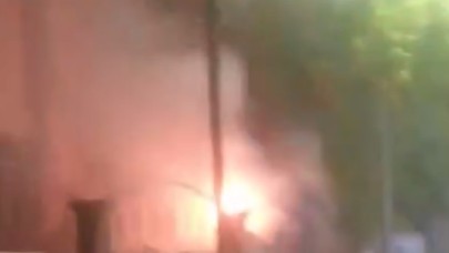 Elektrik tesisatında çıkan yangın korkuttu