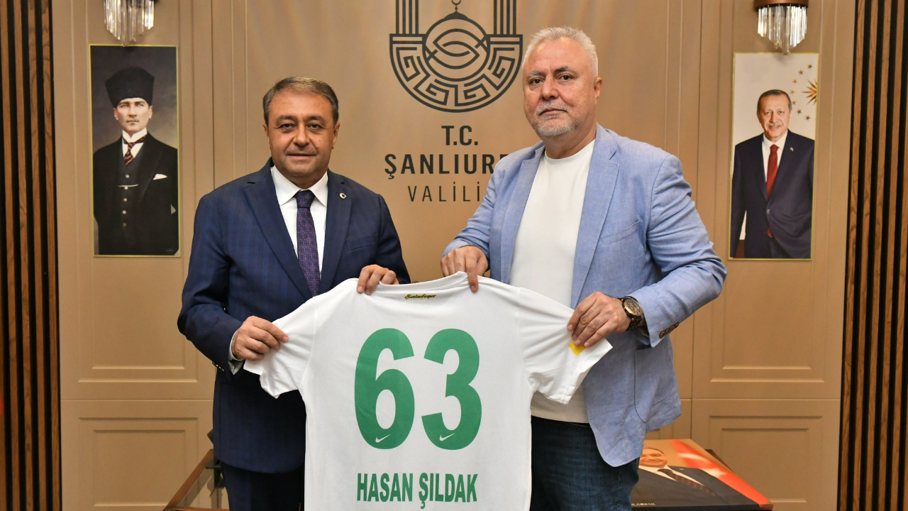 Saraçoğlu ilk ziyareti Vali Şıldak'a yaptı