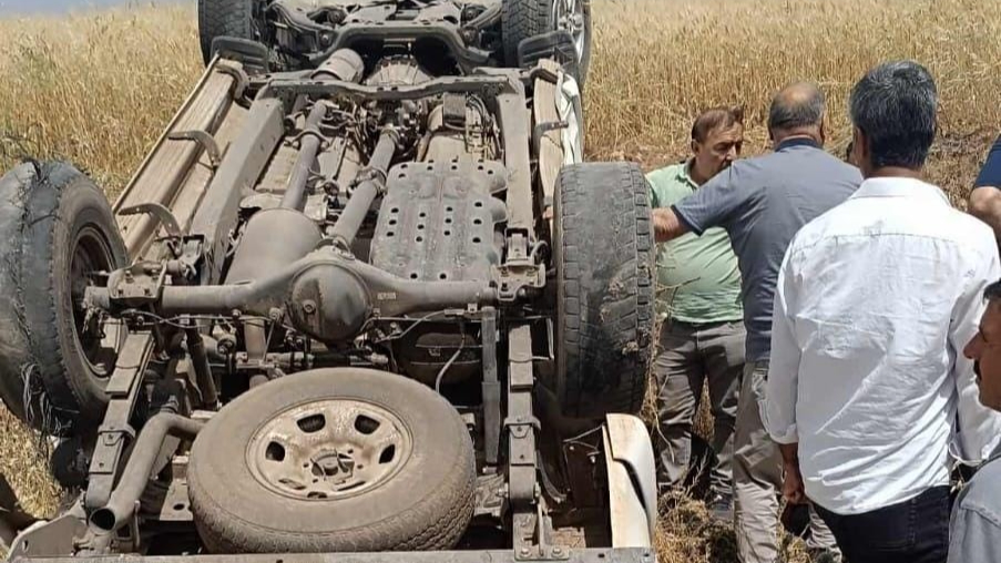 Pikap takla attı: 3 yaralı
