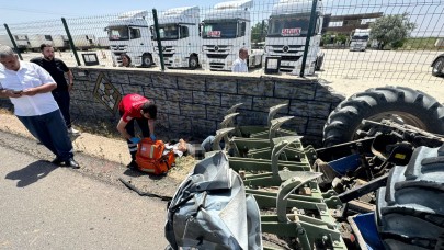 Şanlıurfa Trafiğinde Kültivatör Şoku