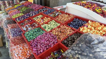 Bayram şekerleri tezgahtaki yerlerini aldı