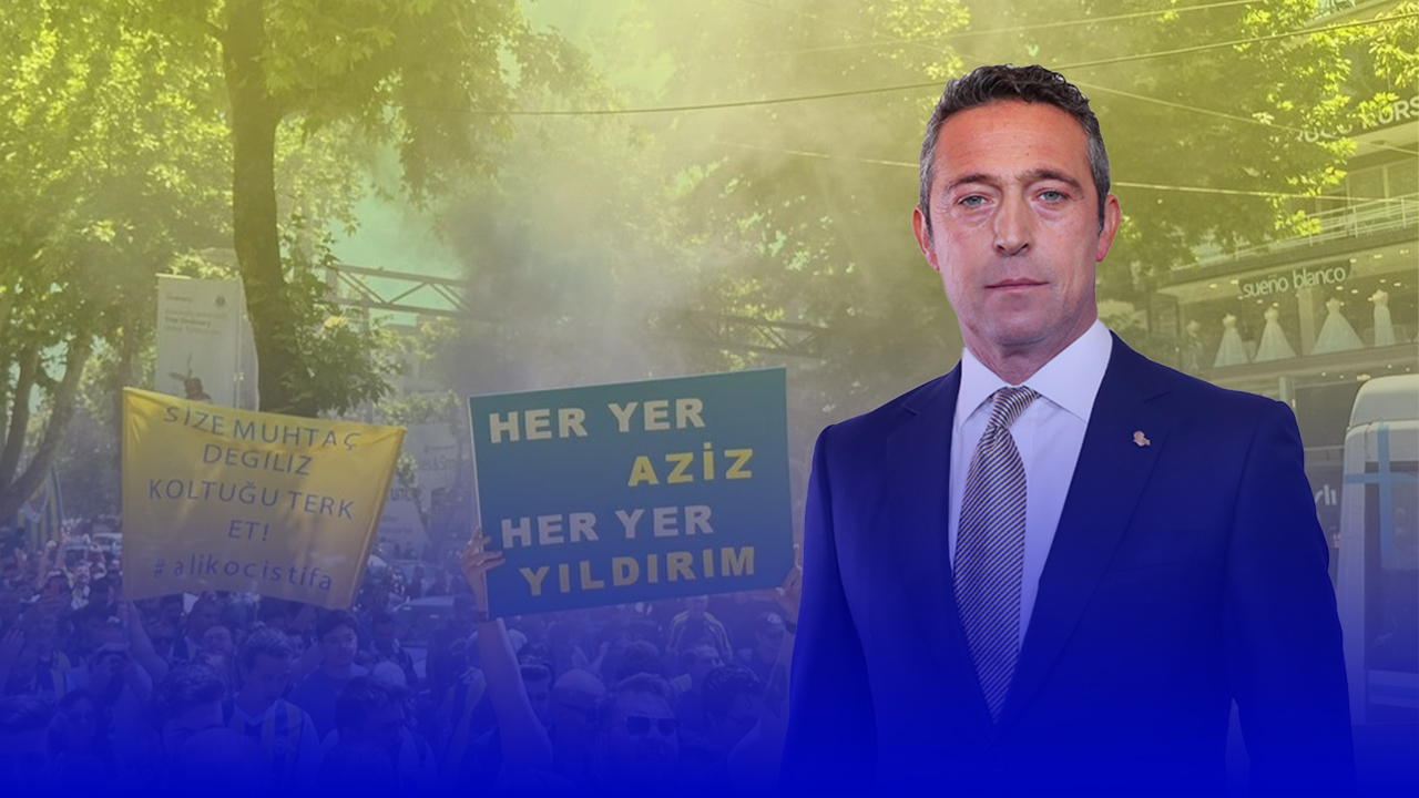 “Ali Koç İstifa” Sloganları Kadıköy’de Yükseldi