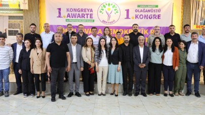 İşte DEM Şanlıurfa İl Örgütünün yeni yönetimi