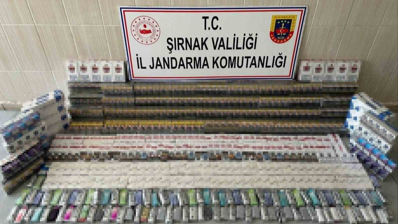 5 milyon lira değerinde gümrük kaçağı ürün ele geçirildi