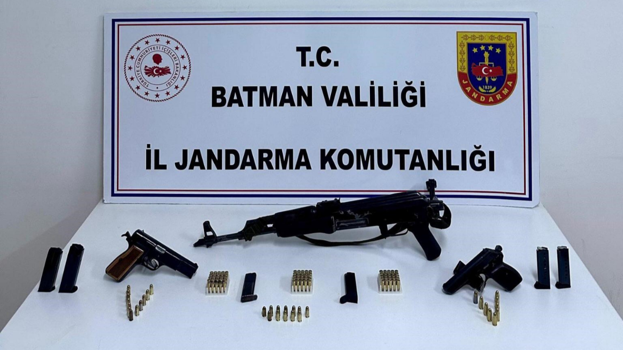 Uzun namlulu kaçak silah ile yakalanan şahıs tutuklandı