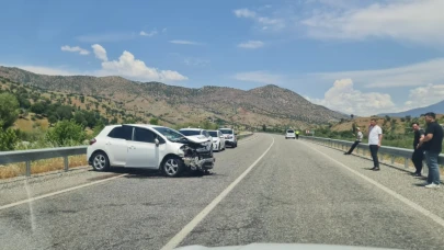 Trafik kazası: 1 yaralı