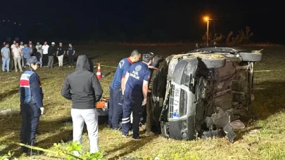 Karı-Kocayı Ayıran Feci Kaza