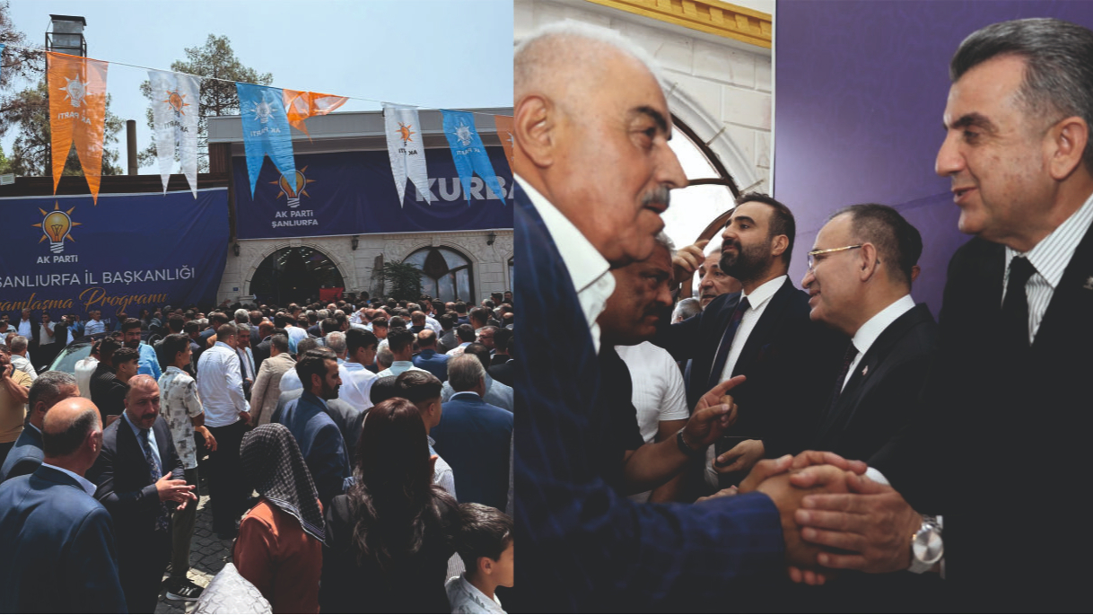 Ak Parti Şanlıurfa'da bayramlaşmaya yoğun ilgi