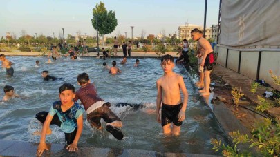 Süs havuzunda tehlikeli serinlik