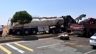 Şanlıurfa'da kaza; Neyse ki boştu