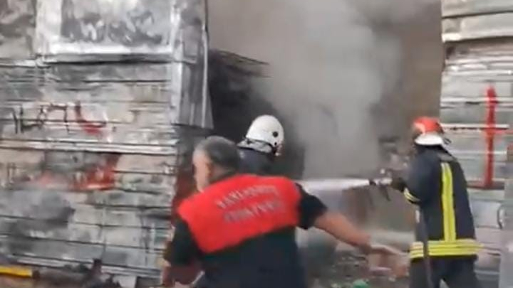 Şanlıurfa'da korkutan yangın