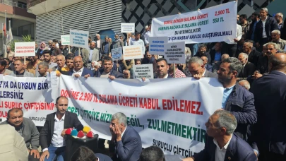 Suruçlu çiftçilerden yeni eylem kararı