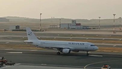 12 yıl sonra Suriye Havayolları İstanbul’a uçtu