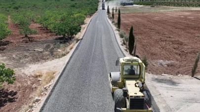 KÜLAFLI MAHALLESİ YOLU SATHİ KAPLAMA İLE YENİLENDİ