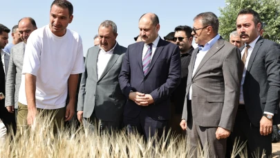 ŞANLIURFA’DA ULUSLARARASI BUĞDAY HASADI FESTİVALİ BAŞLADI