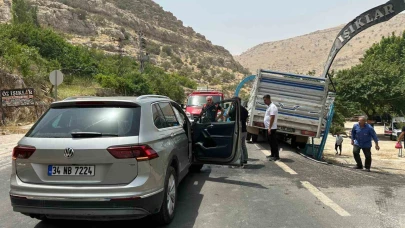 SUV ile kamyonet çarpıştı: 6 yaralı