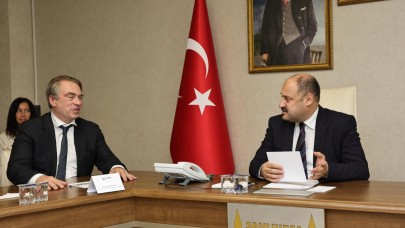 AB Büyükelçileri Başkan Gülpınar İle Bir Araya Geldi