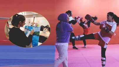 'Şanlıurfa Yaz Okulları'nda hem sanat var hem de spor