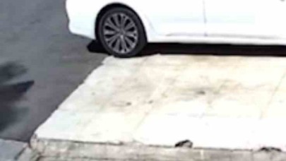 Trafik kazası güvenlik kamerasına yansıdı