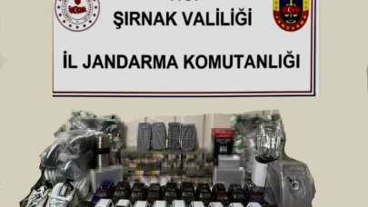 1,5 milyon TL değerinde kaçak malzeme ele geçirildi