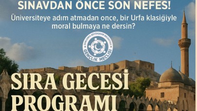 Şanlıurfa'da YKS'ye Özel Etkinlik