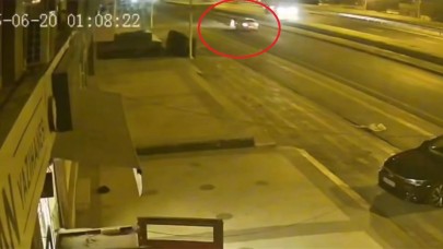 9 yaşındaki kızın öldüğü kaza kamerada