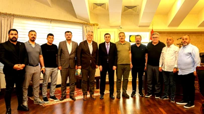 Şanlıurfaspor'dan Emniyet'e toplu ziyaret