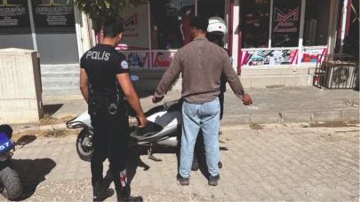 Şanlıurfa'da motosiklet sürücüleri takipte