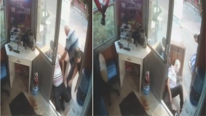 Taksi durağında arka arkaya gelen acı