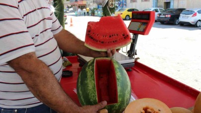 Sıcaklar vatandaşı sulu meyvelere yönlendirdi