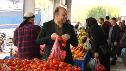 Karaköprü'de pazarlara kayıtlı sistem geliyor