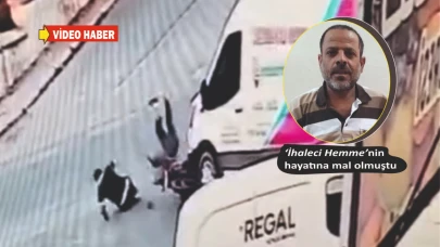 Kaza anı görüntüleri ortaya çıktı
