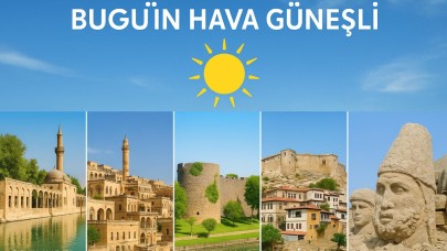 Bölgede Güneşli ve Rüzgârlı Hava Hâkim