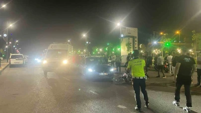 Otomobil ile motosiklet çarpıştı: 1 yaralı