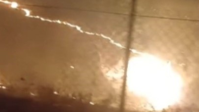 Çalılık alanda çıkan yangın söndürüldü